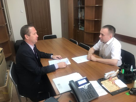 Встреча директора филиала «ЦЛАТИ по Чувашской Республике» с руководителем регионального подразделения Росгидрометра