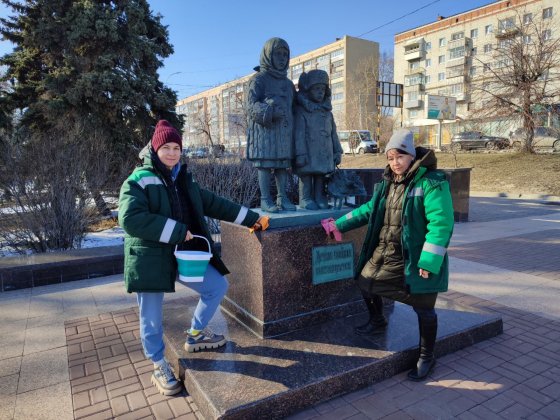 ЦЛАТИ по ПФО принимает участие в благоустройстве воинских захоронений, памятников посвященных ВОВ
