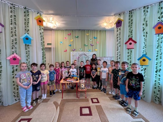 Экоурок прошел для малышей детского сада