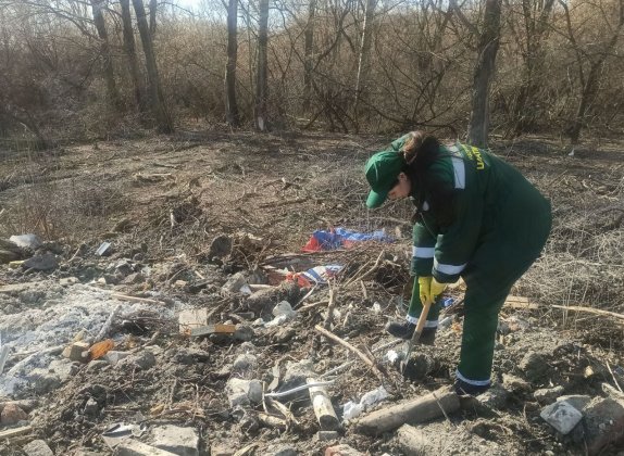 Выездное обследование свалки в  городе Ульяновск